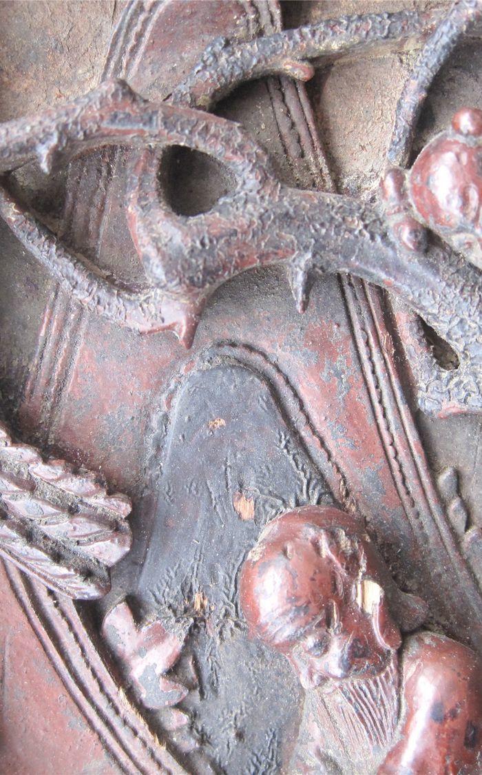 清经典《鹬蚌相争》花板鉴定_来自藏友男峰大