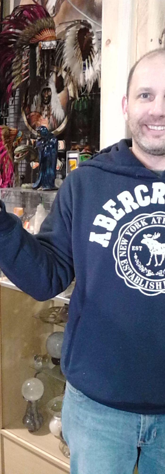 在一个西人店里找到的镶绿松石玉人_在一个西