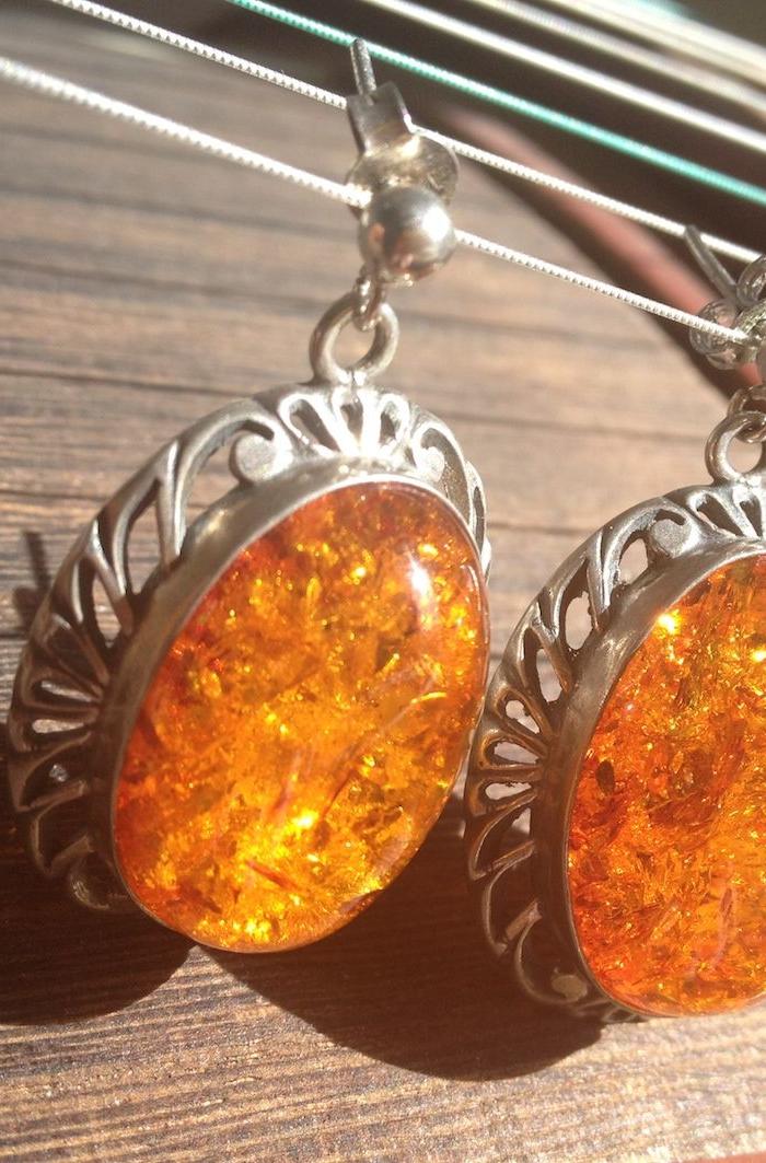 琥珀耳环_琥珀耳环鉴定_来自藏友粽拉拉_珠宝