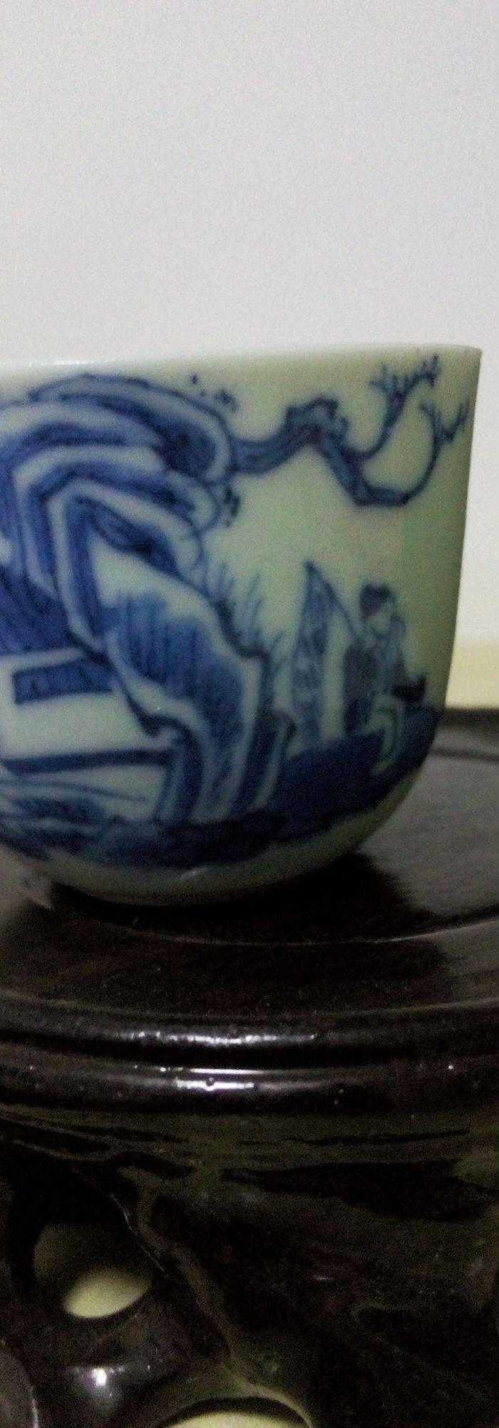 内府款苏武牧羊图杯已由王立军刘岩鉴定_内府