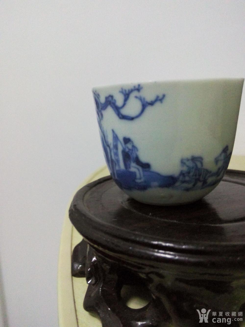 内府款苏武牧羊图杯已由王立军刘岩鉴定_内府