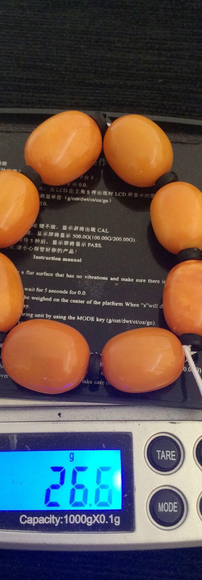 秀对情侣款蜜蜡手串--共65克_秀对情侣款蜜蜡