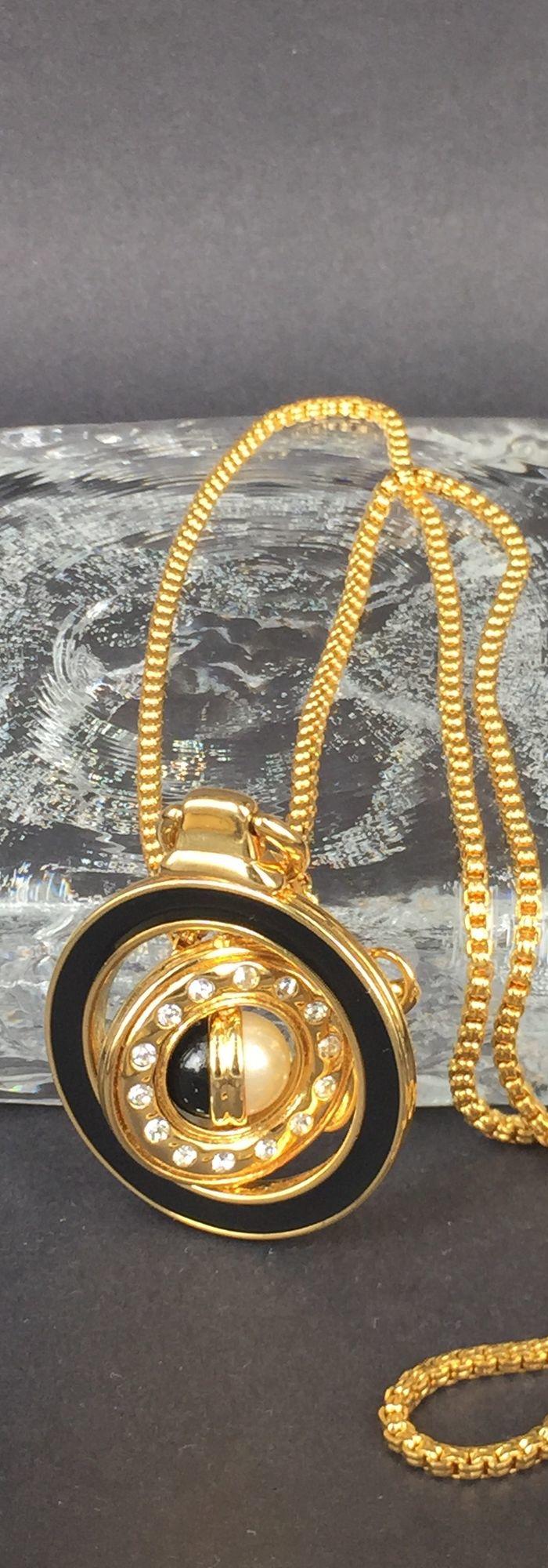 Kenneth Jay Lane(兰恩)金色毛衣长项链_Kenn