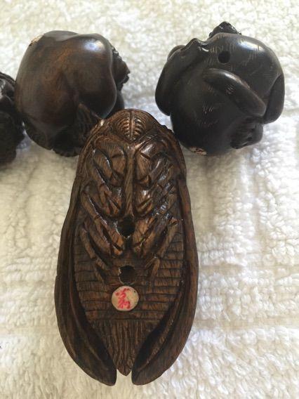 清代著名雕刻大师廖明山作品蝉_清代著名雕刻