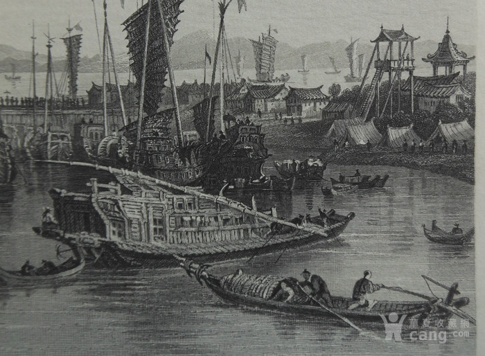 1843年英国出版大清帝国城市故事铜板画_184