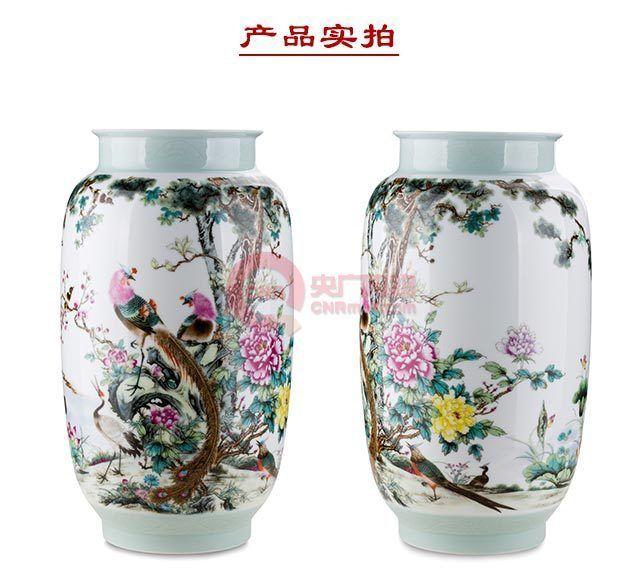 何叔水许国胜联袂合作 十全十美如意冬瓜瓶_何