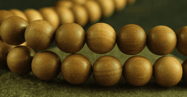 吕德福印度老山檀108男女情侣款佛珠黑肉沉水