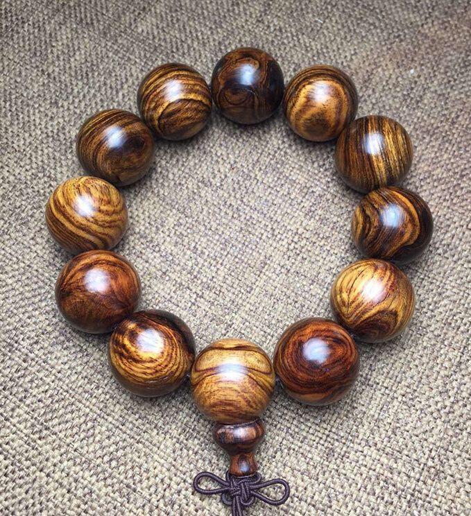 花梨手串2.0佛珠木手串鉴定_来自藏友吕德福佛