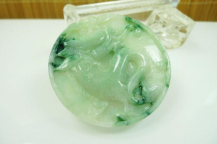 飘阳绿精雕真龙天子_飘阳绿精雕真龙天子鉴定