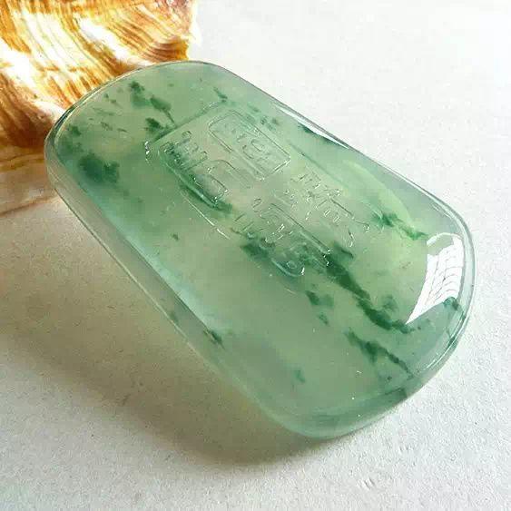 翡翠飘花挂件_翡翠飘花挂件鉴定_来自藏友th1