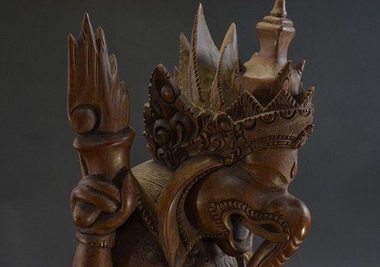 老山檀木雕神像_老山檀木雕神像鉴定_来自藏