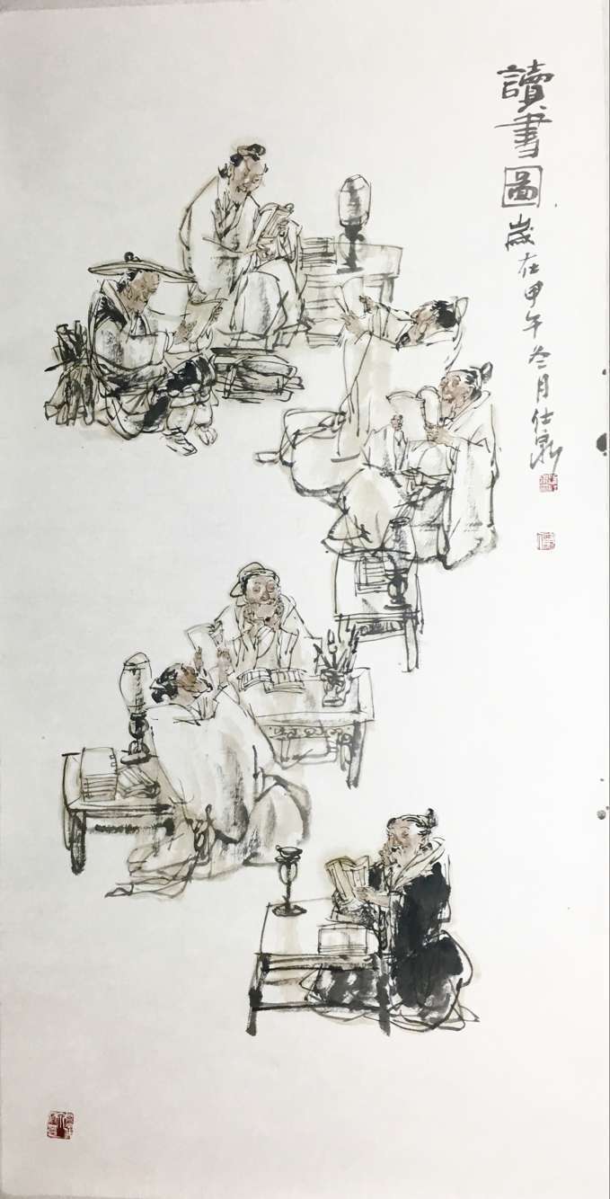 湖南民俗画画家覃仕泉_湖南民俗画画家覃仕泉