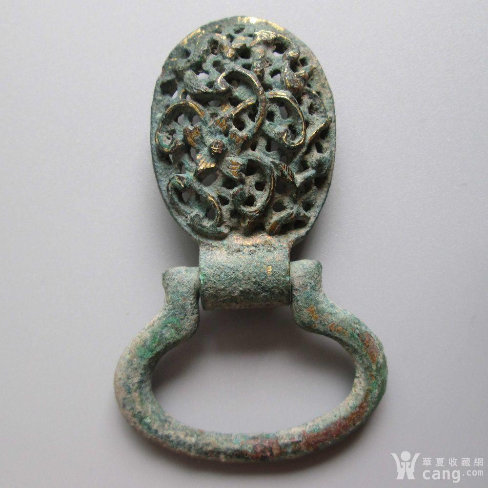 明代镂空鎏金铜提携_明代镂空鎏金铜提携鉴定
