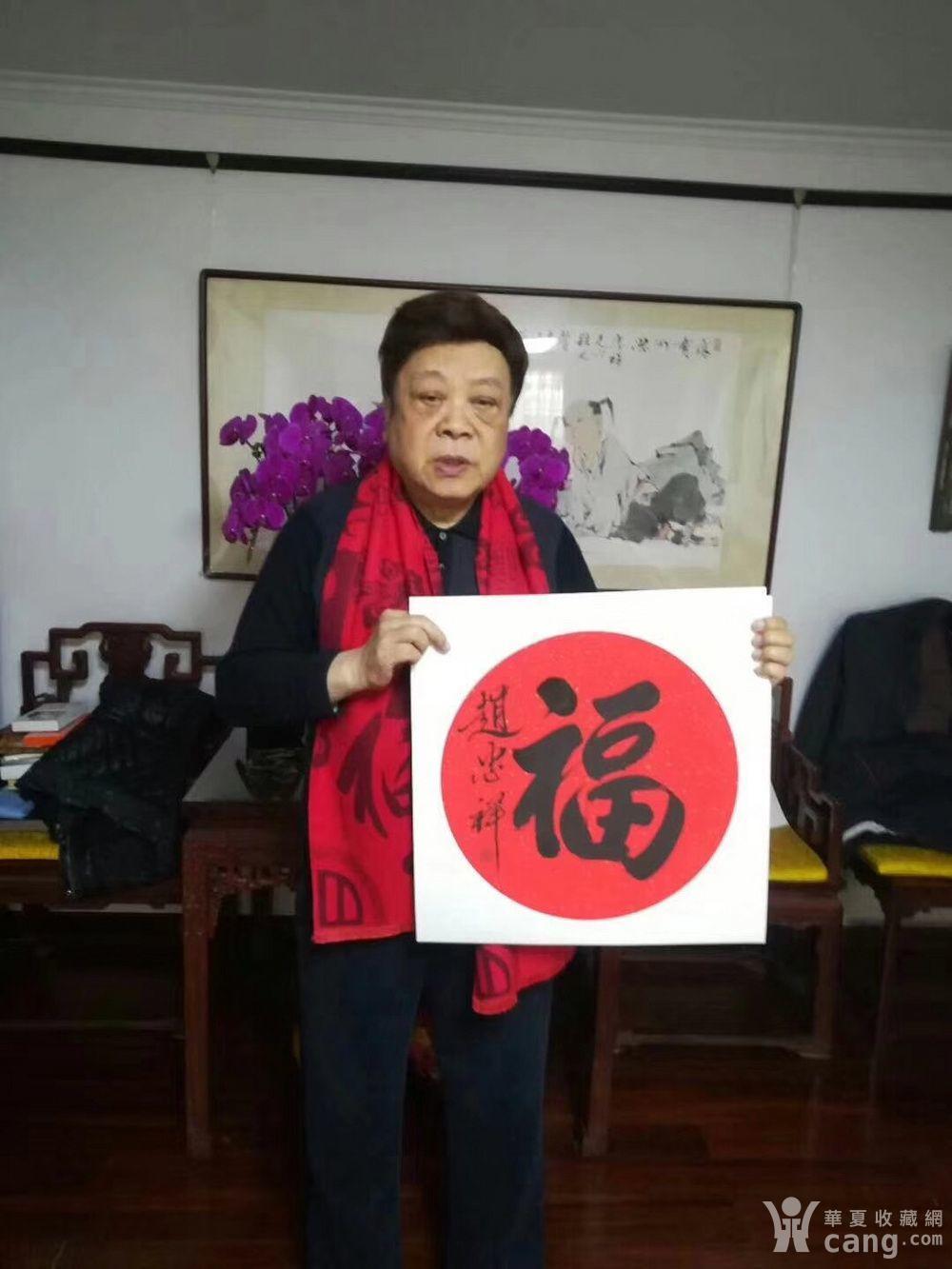 赵忠祥老师书法预定保真收藏