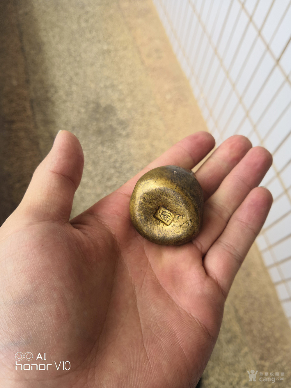 清代足金镇宅小金佛 重186.5克