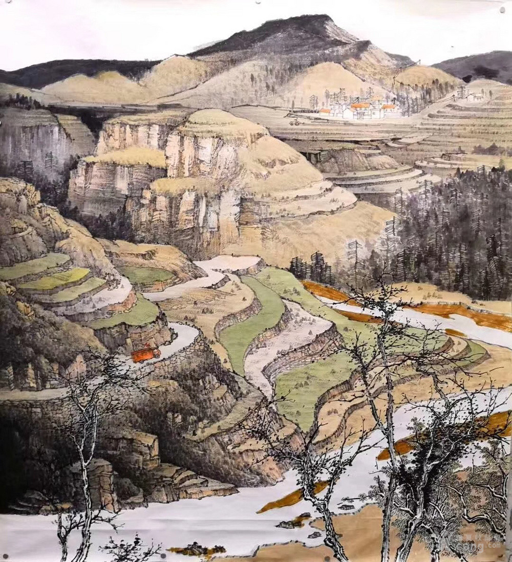 画坛新秀周扬波老师笔下有乾坤