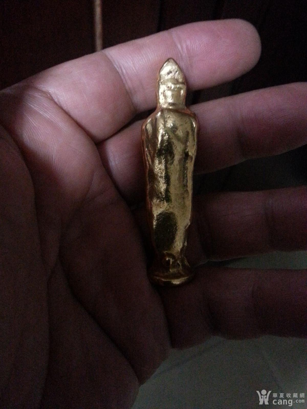 唐代小金佛_鉴定频道_华夏收藏网