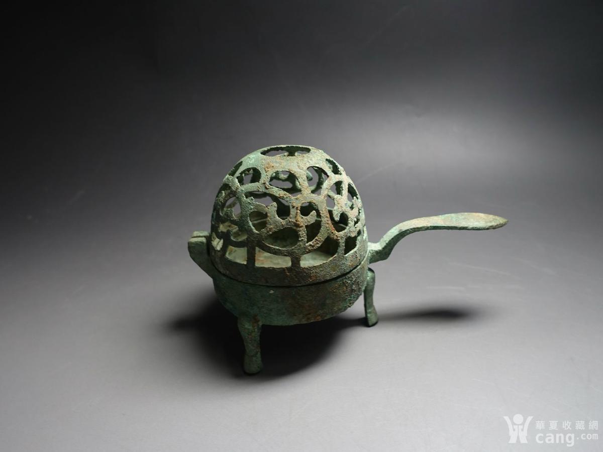 汉代-青铜行炉_鉴定频道_华夏收藏网