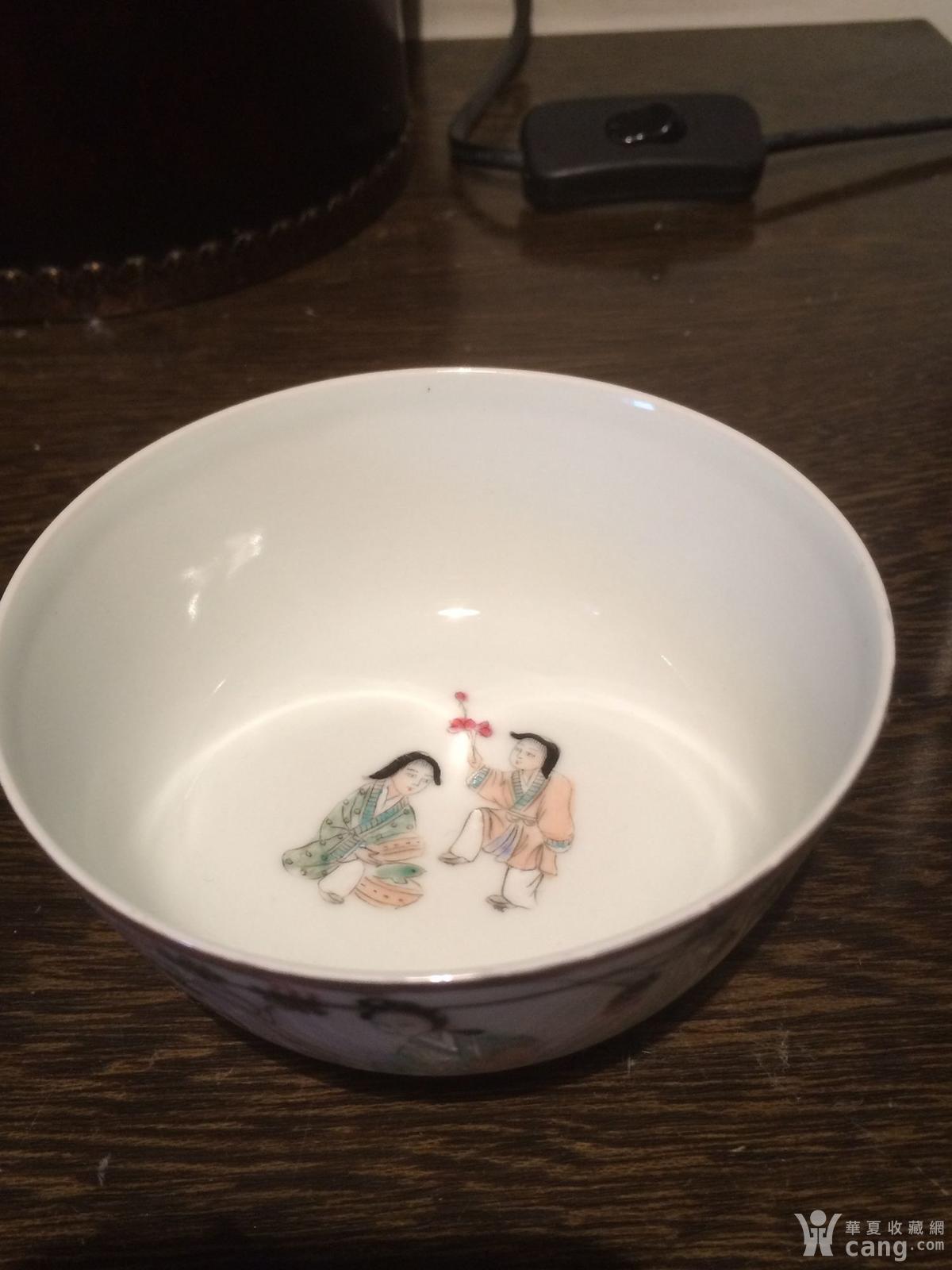 罗仲林与华珍画室瓷碗_鉴定频道_华夏收藏网