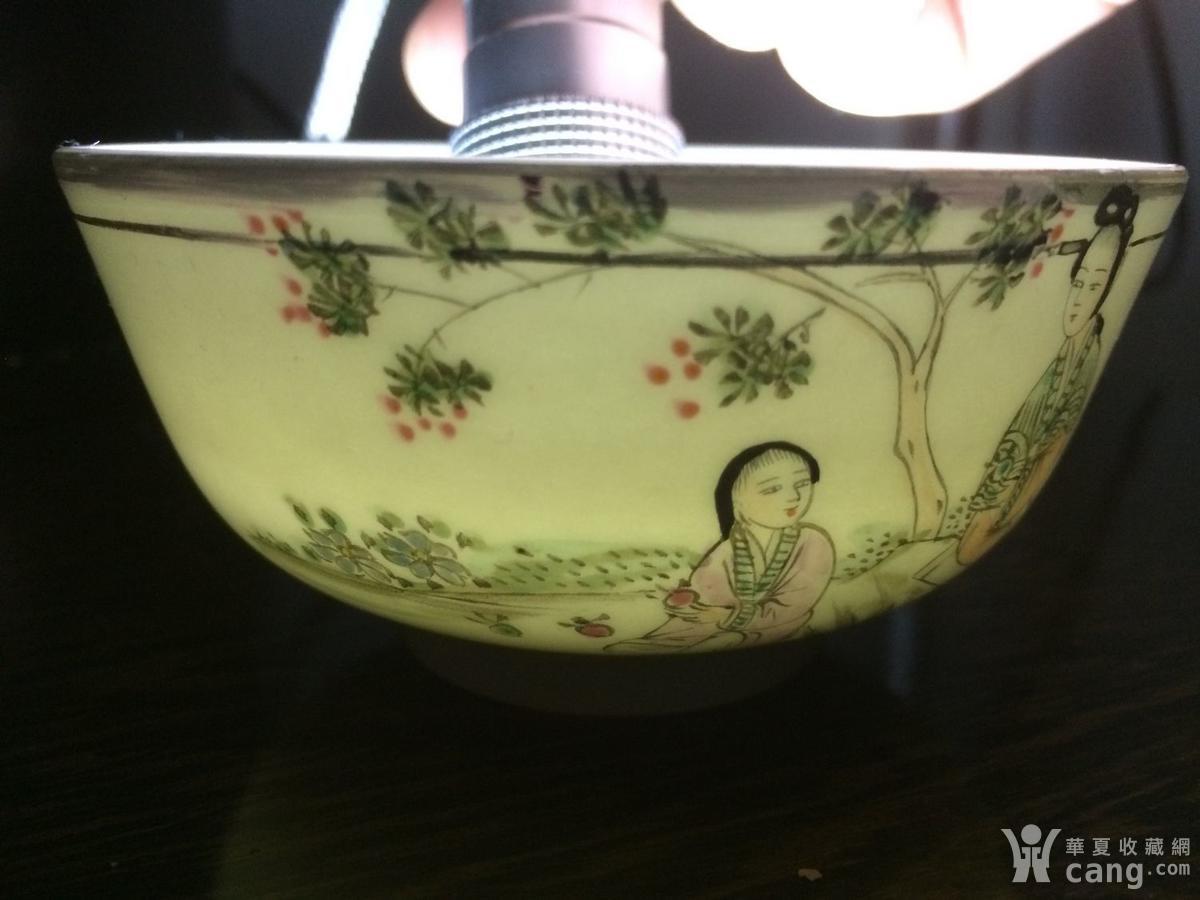 罗仲林与华珍画室瓷碗_鉴定频道_华夏收藏网