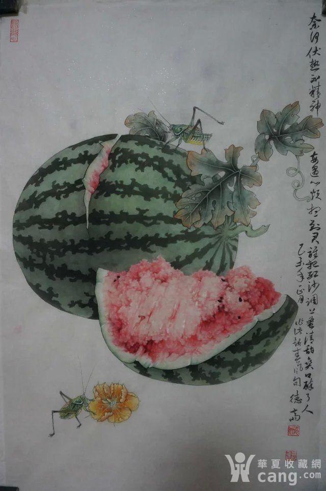 河北画家孙乾(西瓜 蝈蝈)