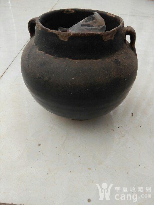 辽代缸瓦窑黑柚二系罐