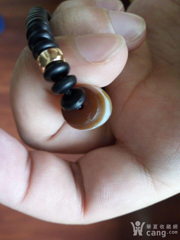 漂亮的灰皮千年措思天珠一颗