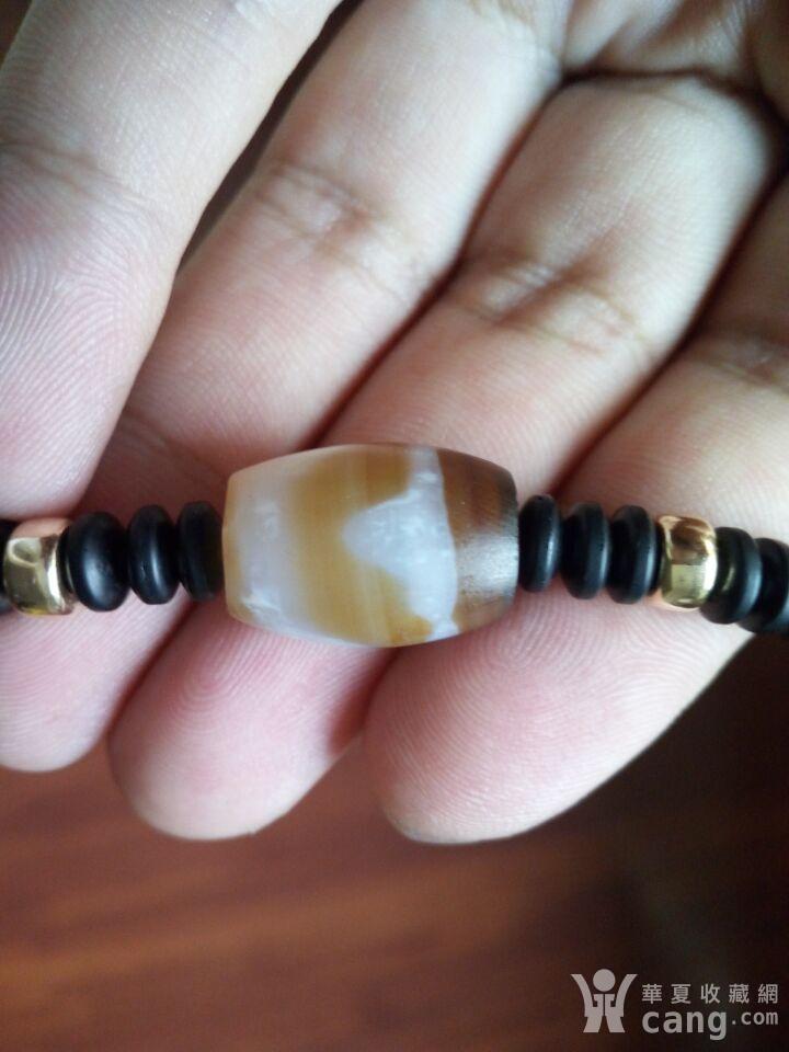 漂亮的灰皮千年措思天珠一颗