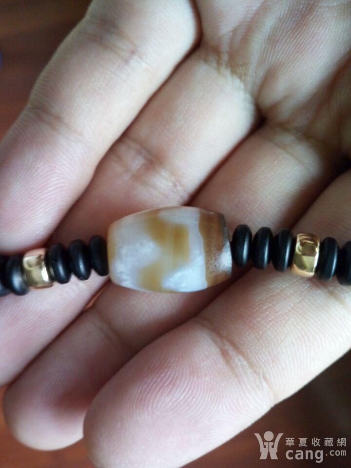 漂亮的灰皮千年措思天珠一颗