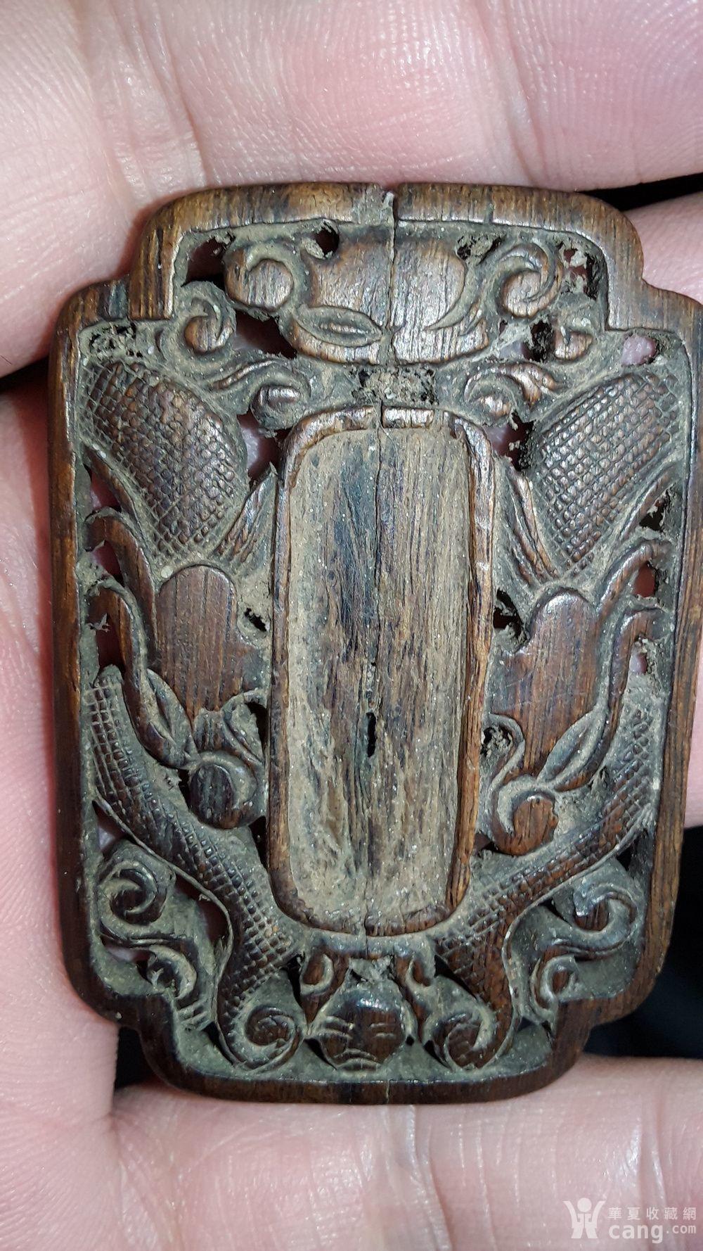 清代沉香斋戒牌_鉴定频道_华夏收藏网