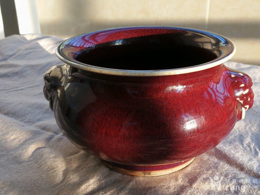 红釉香炉_鉴定频道_华夏收藏网